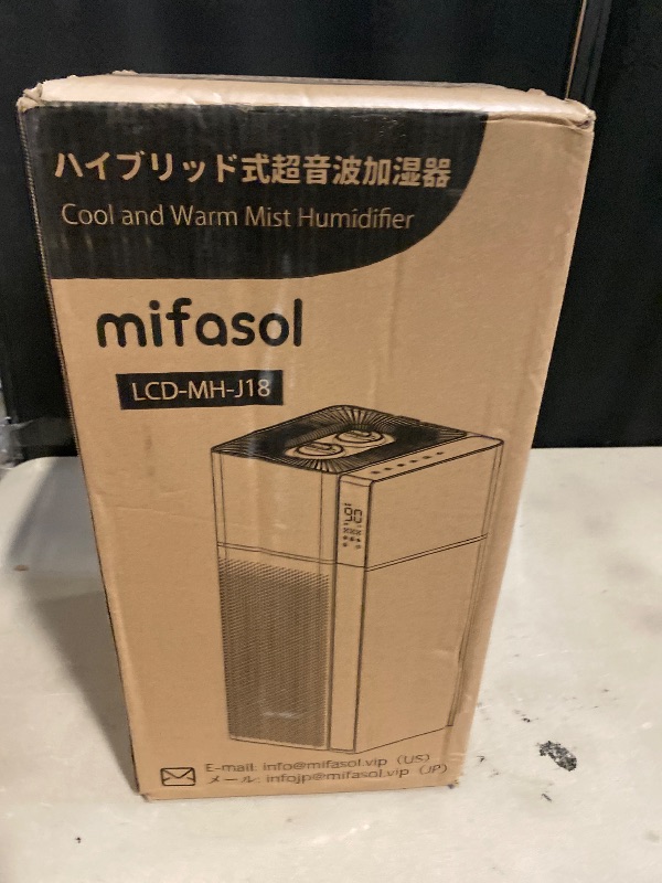 Photo 1 of Cool and Warm Mist Humidifier for Large Room, 20L Whole House Humidifiers for Home 2000 sq ft. Top Fill Humidifiers for Living Room Bedroom Office Plants with Dual Mist Nozzles