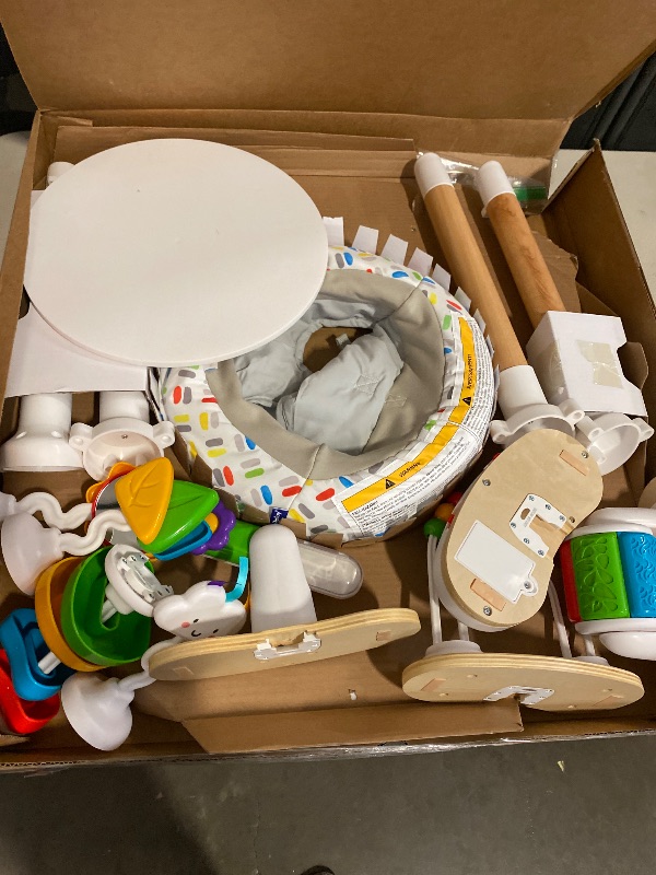 Photo 1 of Move2Play 4-in-1 Baby Activity Center | Montessori-Inspired Design | 8 Interactive Toys | Tummy Time, Exersaucer & Toddler Table | Shower Gift | Essential | Must Have for 3, 6, 12 Month Old (Sun)