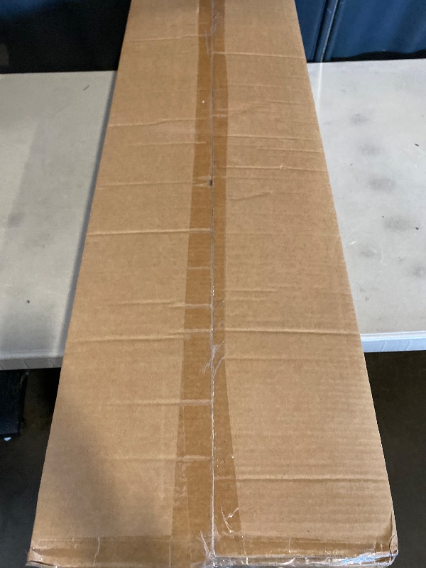 Photo 1 of 5-Light Farmhouse Pot Rack Chandelier, Rustic Kitchen Island Lighting, Industrial Linear Light Fixture for Dining Room with Wood Accent, Hanging Ceiling Pan Rack (Walnut)