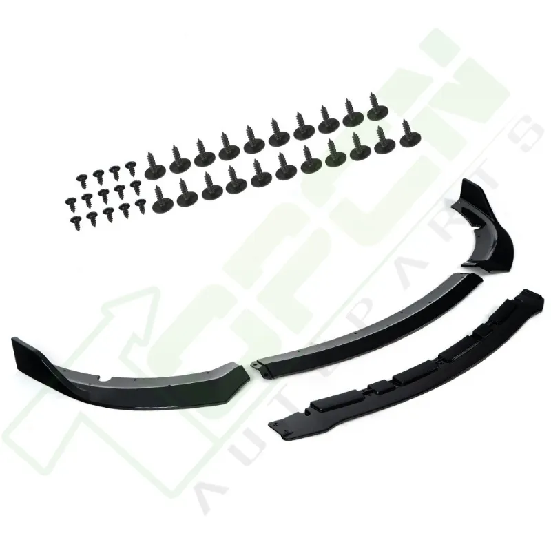 Photo 1 of Fits 2015-2020 Dodge Charger SRT 4PC Front Bumper Chin Lip Spoiler V2 Style
