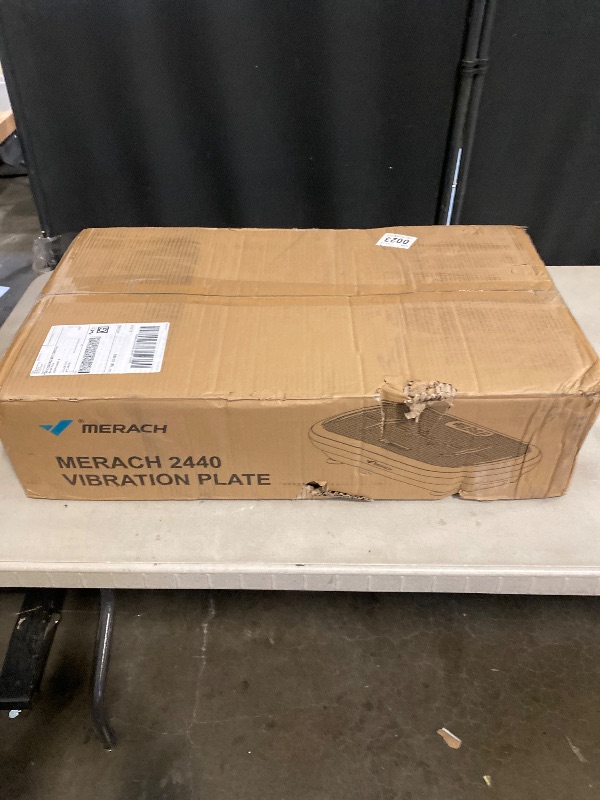 Photo 1 of MERACH Vibration Plate Trainer Pro - 440 lb Support, Enhanced Motor, Bluetooth, Silicone Pedals