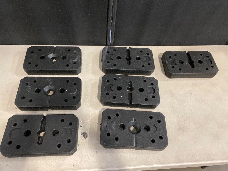 Photo 1 of 7 pc Marcy Stack Home Gym 10lb Weight Plate ~ MWM-988 30 lbs Total