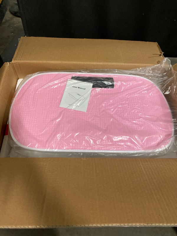 Photo 1 of DORTALA Vibration Plate Exercise Machine, Shake Vibrating Fitness Platform with Remote, 10 Speed, LED Display, Full Body Workout Shaker Machine Board for Lymphatic Drainage, Weight Loss