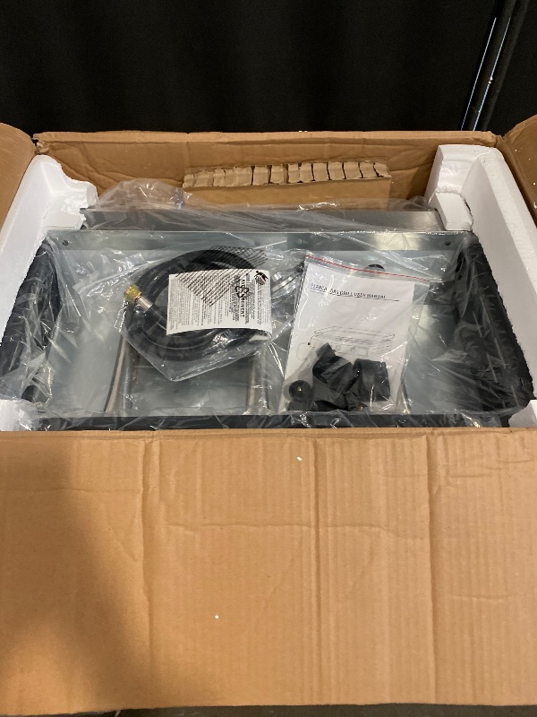 Photo 1 of 3 Burner BBQ Gas Griddle, 25.6 Inch Stainless Steel Tabletop Portable Propane Griddle, 30,000 BTU Flat Top Grill for Camping