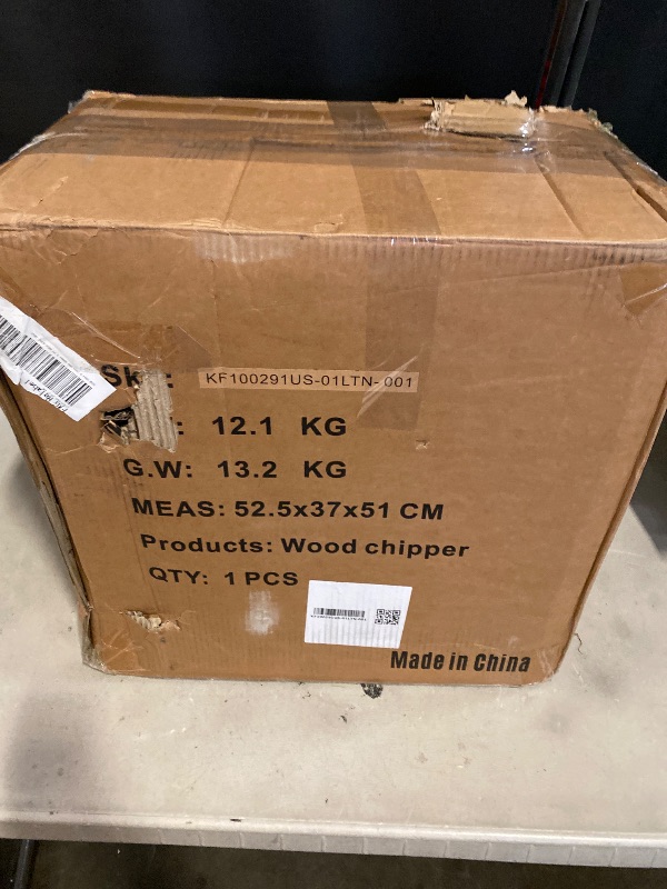 Photo 1 of Earthwise GS70015 15-Amp Garden Corded Electric Chipper, Collection Bin