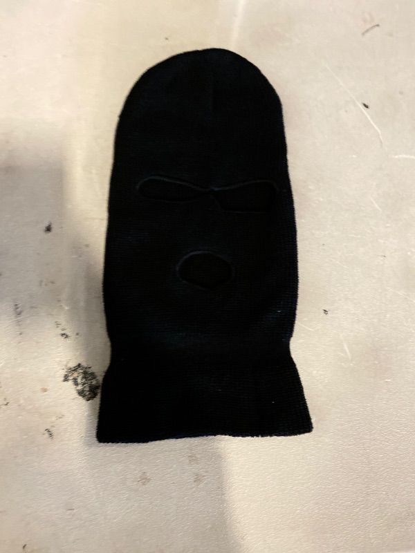 Photo 1 of Mens Balaclava Collection Fleece Three Hole Mask Winter Knit Ski Hat Ribbed Beanie Winter