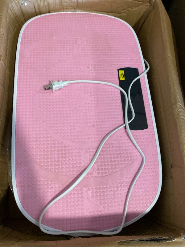 Photo 1 of MERACH Vibration Plate Exercise Machine, Whole Body Workout Equipment for Women, Bluetooth and Silicone Pedal, Vibration Plate with Auto Mode, Vibrate Fitness Platform for Home