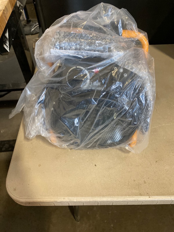 Photo 1 of Greenhouse Heater with Digital Thermostat, Grow Tent Heaters, Overheat Protection, Fast Heating for Green House, Flower Room, Yellow-Black