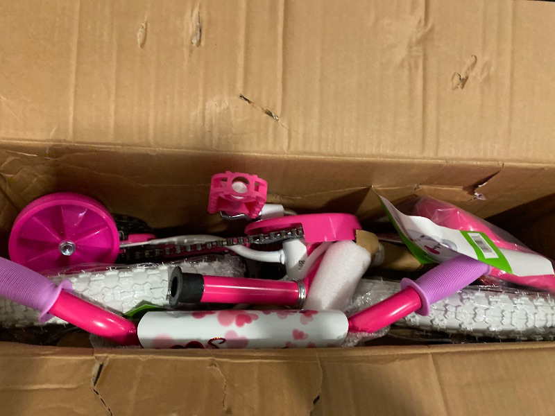 Photo 1 of Huffy 12" Sea Star Kids' Bike, Fits Riders 37" - 42", Pink, Child, Girls