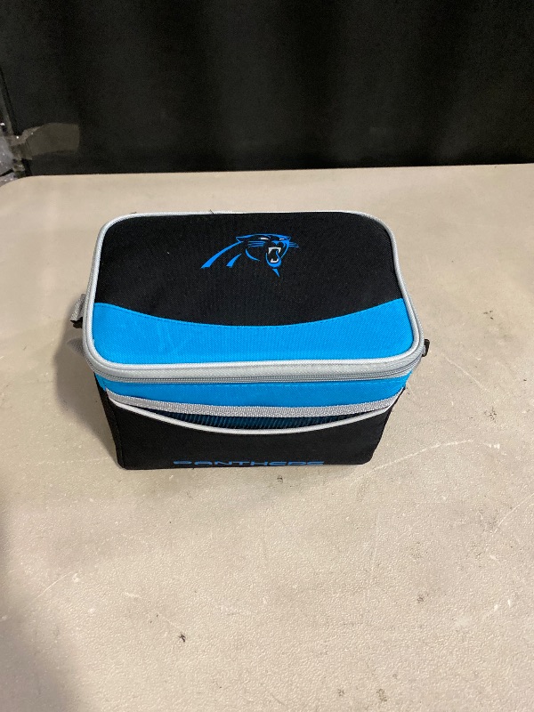 Photo 1 of  Carolina Panthers can soft-sided cooler bag