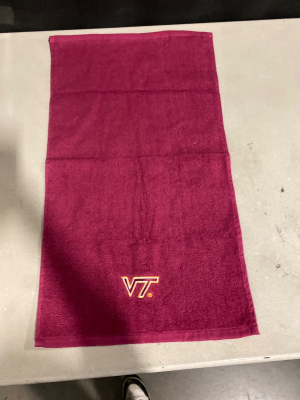 Photo 1 of NCAA Virginia Tech Hand Towel, 1 Each