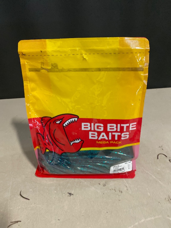 Photo 1 of 6" Jerk Minnow Junebug BIG BITE BAITS MEGA PACK 