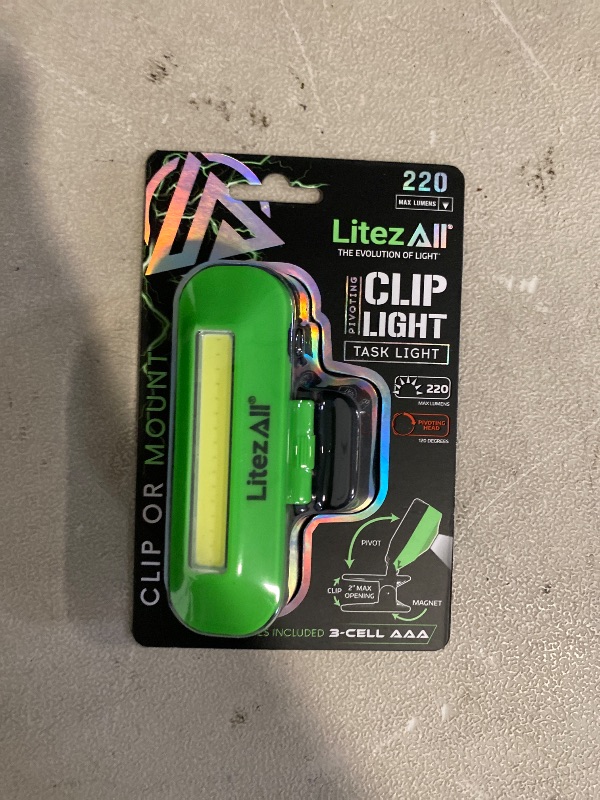 Photo 1 of LitezAll 26116 LED Clip-on Work Light