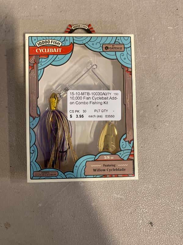 Photo 1 of 10,000 Fish Cyclebait 3/8oz Dark Junebug/Gold New in Package