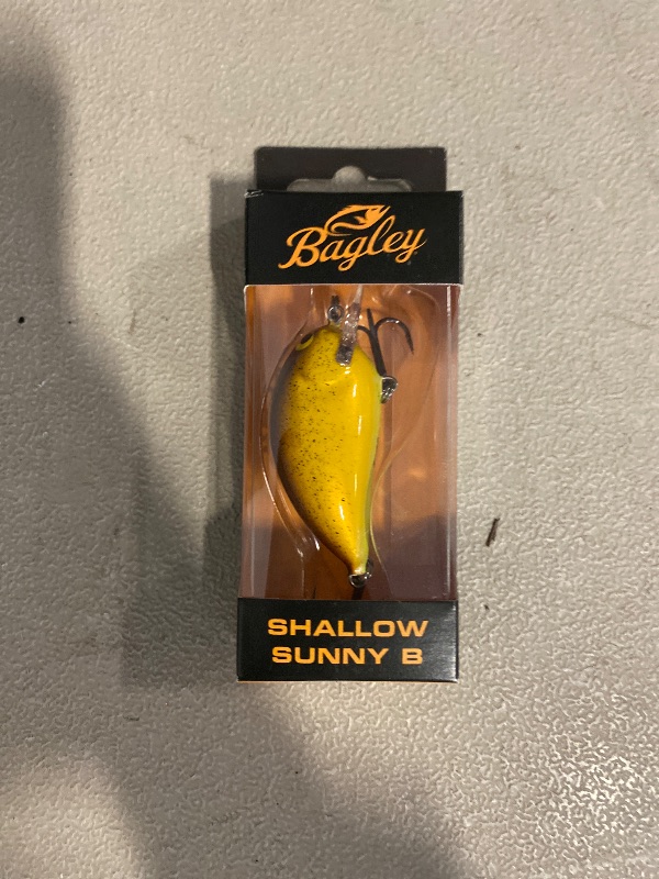 Photo 1 of Bagley Baits Shallow Sunny B Crankbait, Chartreuse Root Beer, 3/8 Oz, 2", Dives 2-4 Feet