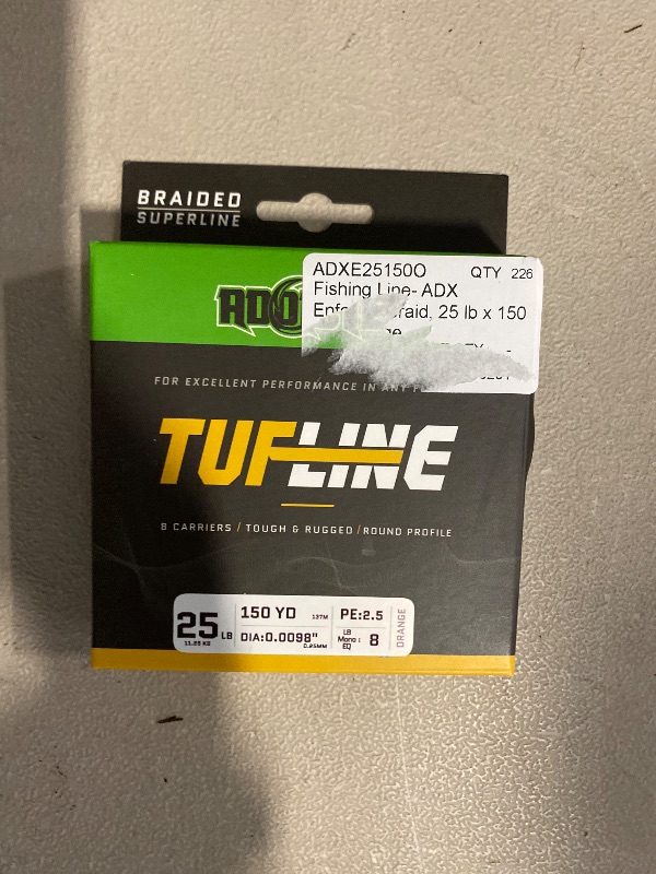 Photo 1 of ADX Enforcer 8X 25 lb 150 yd orange