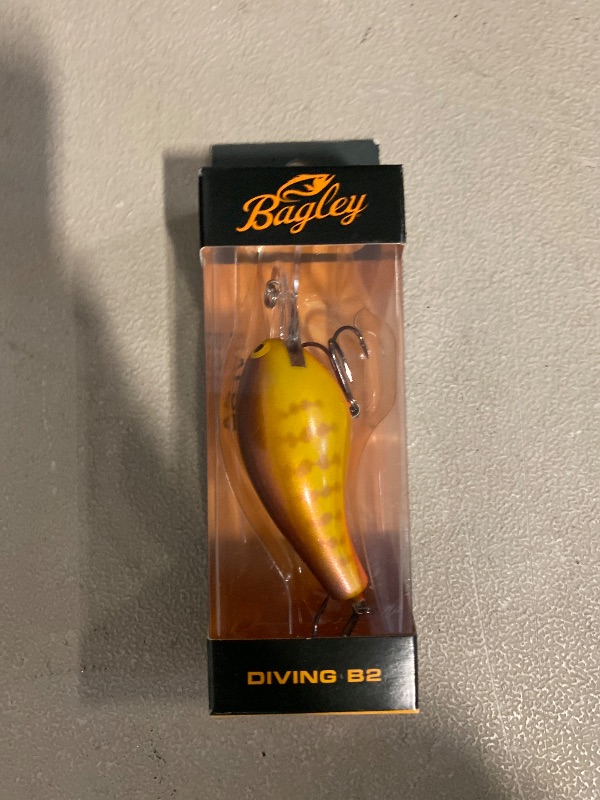 Photo 1 of Bagley Baits DB2-PBGL Diving Balsa B2 2.5", 1/2 OZ Purple Gill