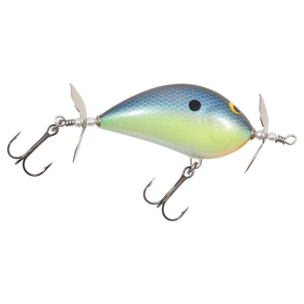 Photo 1 of Bagley Pro Sunny B Twin Spin - Blue Chartreuse Shad