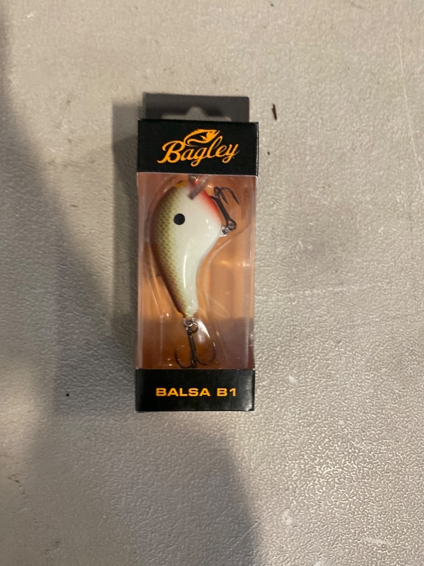 Photo 1 of Bagley Balsa B1 Squarebill Crankbait - 2" - Faded Schoolbus