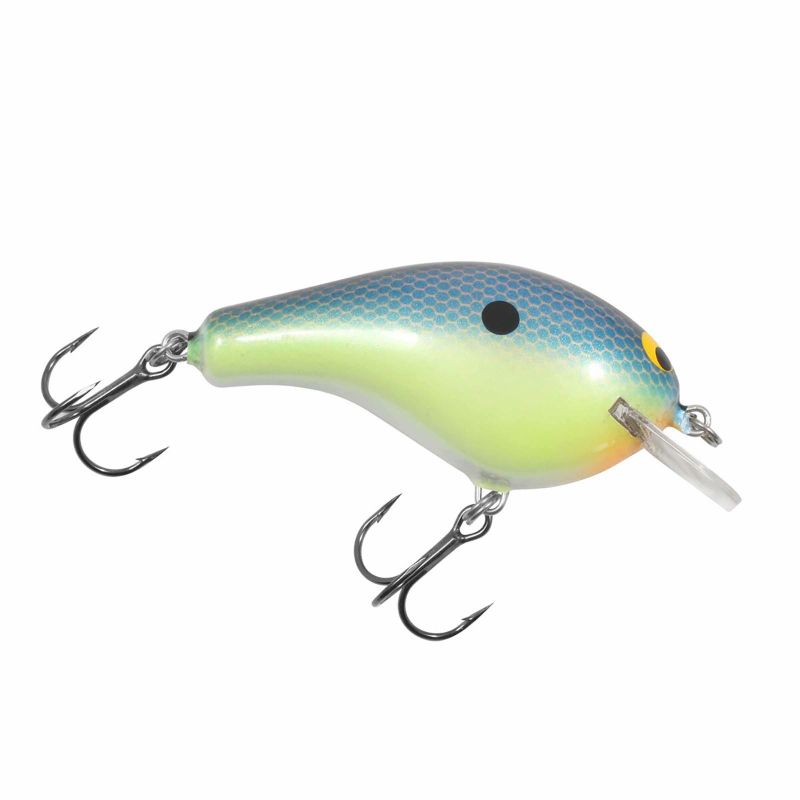 Photo 1 of Bagley Balsa B Blue Chartreuse Shad 2 1/2 in.