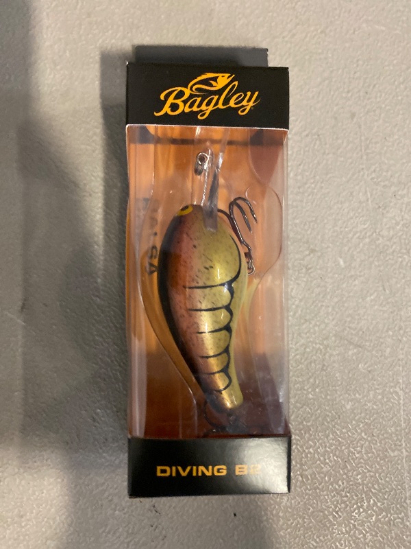 Photo 1 of Bagley Baits DB2-BRCW Diving Balsa B2 2.5", 1/2 OZ Burnt Crawdad