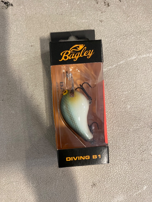Photo 1 of Bagley Diving B1 Crankbait - Injured Shad