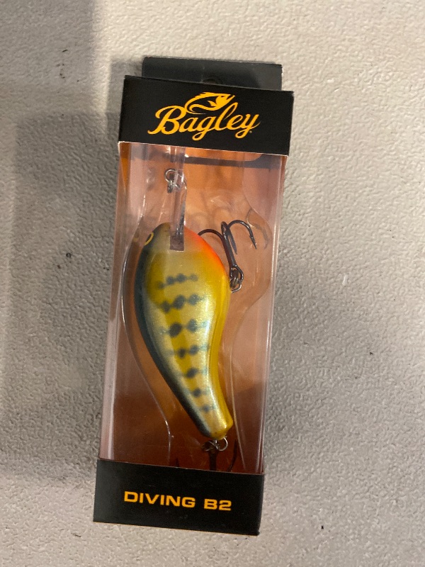 View 2 of Bagley Baits DB2-OBGL Diving Balsa B2 2.5", 1/2 OZ Orange Belly Gill