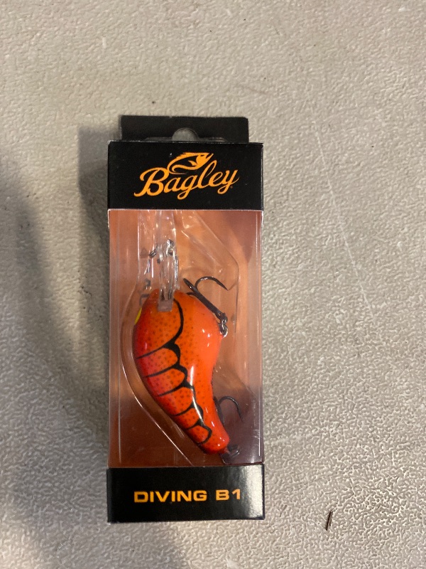 Photo 1 of Bagley Baits DB1-CKCW Diving Balsa B1 2", 7/16 OZ Cooked Crawdad