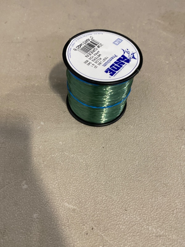 Photo 1 of Ande A14-20G Premium Mono Line, 1/4-Pound Spool, 20-Pound, 600-Yards Green