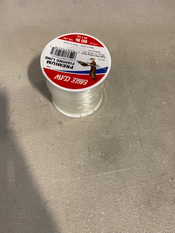 Photo 1 of Eagle Claw Monofilament Premium Line Clear