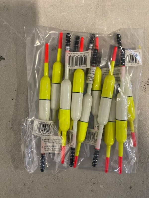 Photo 1 of 11PCS South Bend Balsa Floats Spring Float 1/2" X 6"