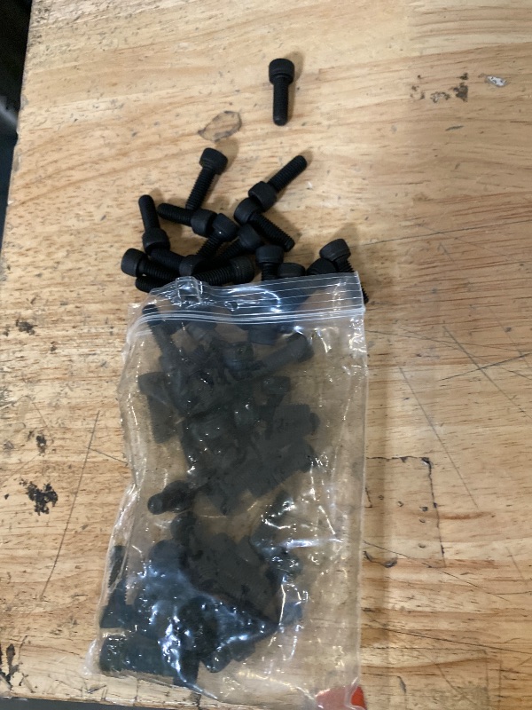 Photo 1 of 40 Pieces Hex Socket Cap Screws 1.29" OAL 0.46" Head Diameter