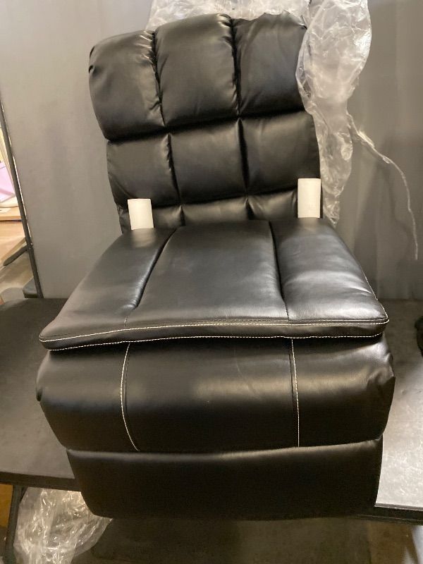 Photo 1 of Massage Recliner Chair (Black)