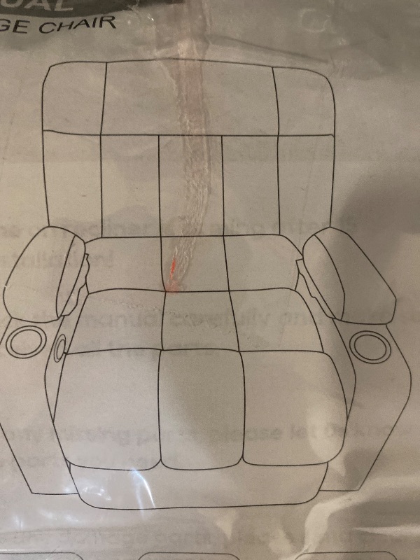 Photo 1 of Roomfitters Dual Motor Power Lift Recliner, Infinite Position Massage Chair with 180-Degree Flat Recline, Heavy Duty