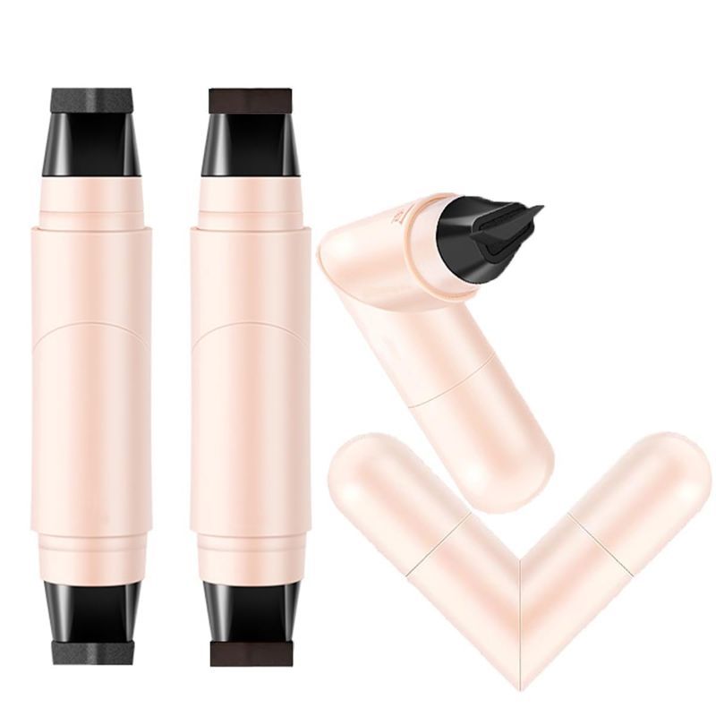 Photo 1 of 2 Pcs Rotating Winged Eyeliner Stamp, 2026 New One-Piece Eyeliners Gel, Eyeliner Pencil Set, Quick Dry SmudgeProof & Waterpoof Liquid Eye Liner Pen Tool for Beginners (Black & Brown)