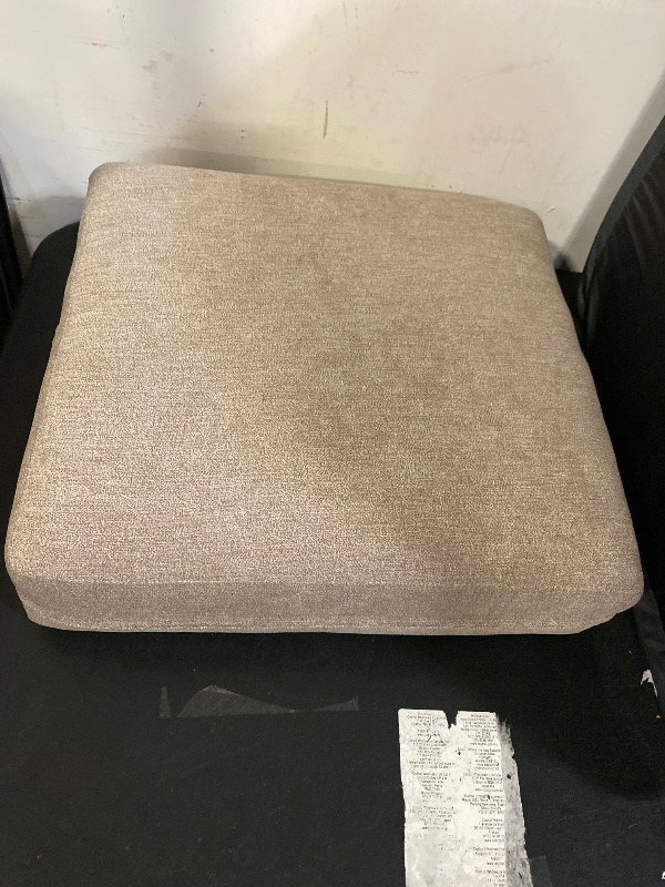 Photo 1 of Athena Collection Armchair Modern Accent Chair Upholstered Sofa Chair with High Back, Linen Lounge Living Room Chair Single Reading Seat with Pillow & Thick Seat Cushion for Bedroom, Beige