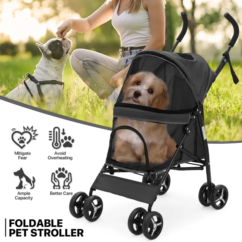 Photo 1 of 4 Wheels Pet Stroller - 26*18*37.5 inch.....|Missing Wheel See Photo 2