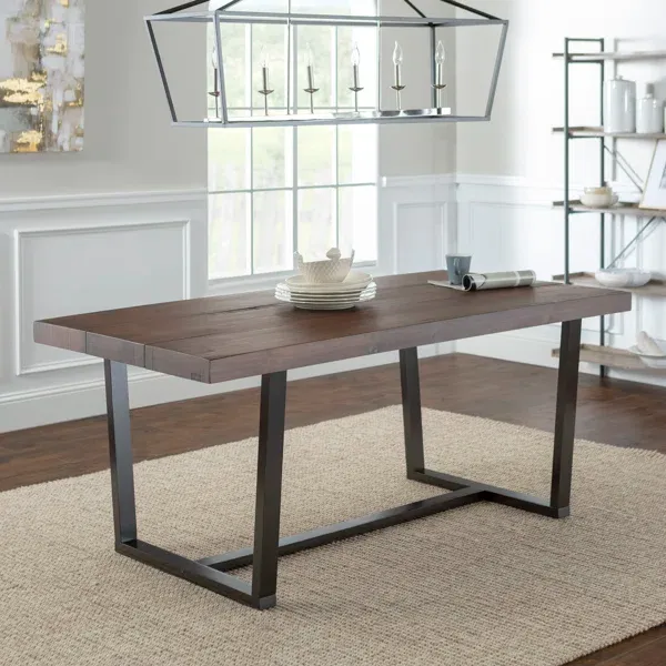Photo 1 of Wood Dining Table. Mahogany