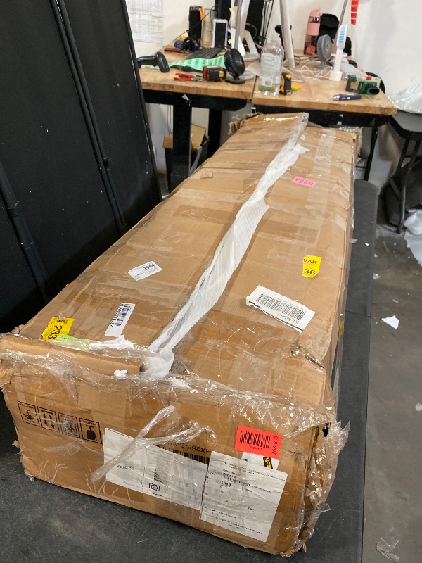 Photo 1 of 71" Tall Arched Display Cabinet with Glass Doors, 5-Tier Bookshelf | Modern Farmhouse Arched Bookcase ,Adjustable Shelves,Wooden Kitchen Pantry Cabinet for Living Room, Office, Caramel Oak