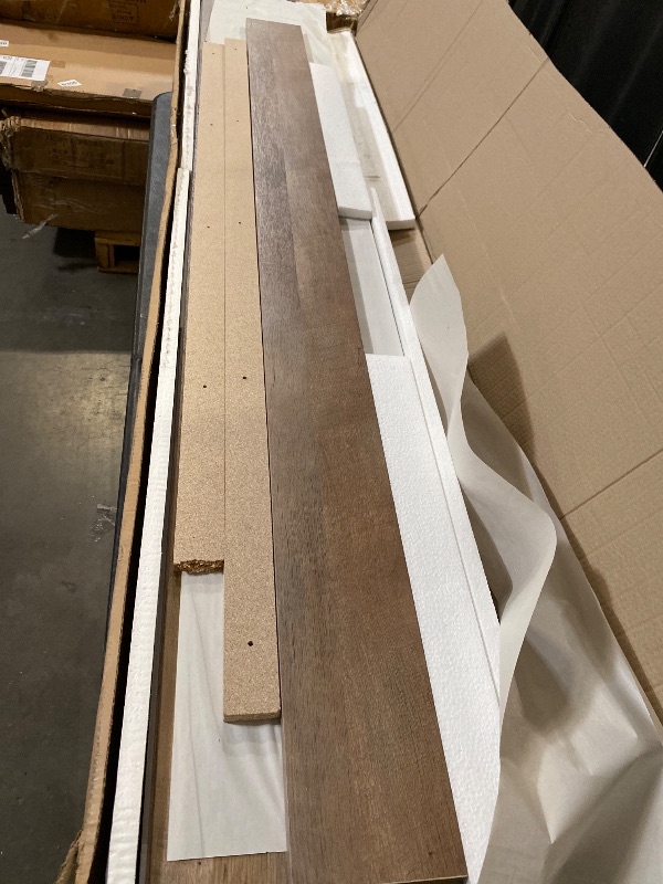 Photo 1 of Partial Set Sauder Cannery Bridge Entertainment Wall, for TVs up to 70", Lintel Oak Finish Box 1