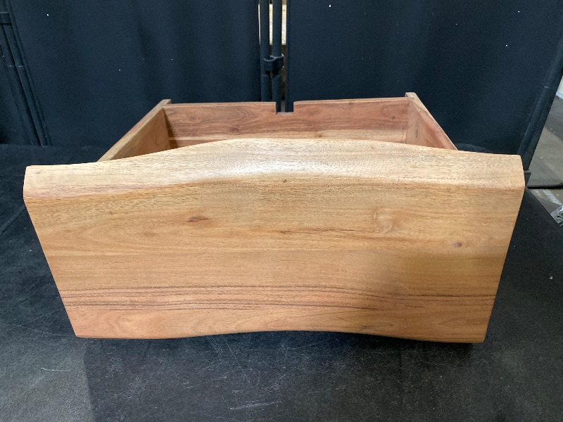 Photo 1 of Solid Acacia Pre-Made Drawer16 1/8 Inch x 17 5/8 Inch , Drawer Face is 18.5 Inch