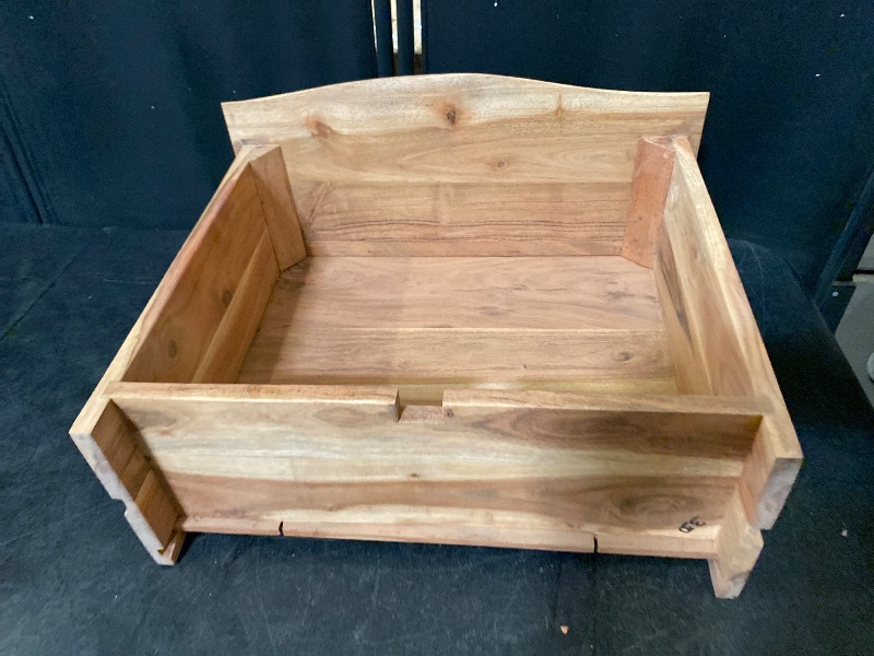 Photo 1 of Solid Acacia Pre-Made Drawer16 1/8 Inch x 17 5/8  Inch , Drawer Face is 18.5 Inch