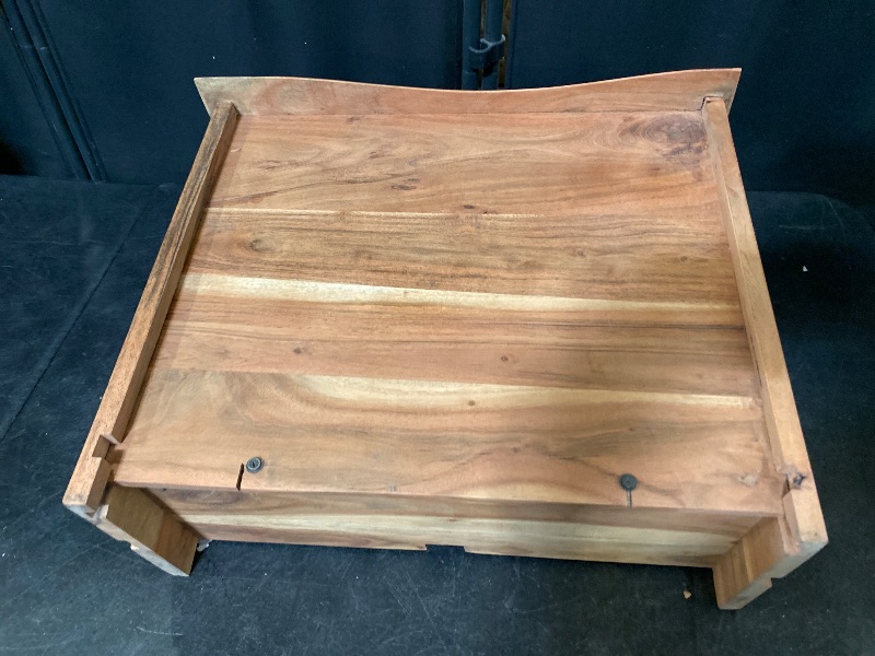 Photo 1 of Solid Acacia Pre-Made Drawer16 1/8 Inch x 17 5/8  Inch , Drawer Face is 18.5 Inch