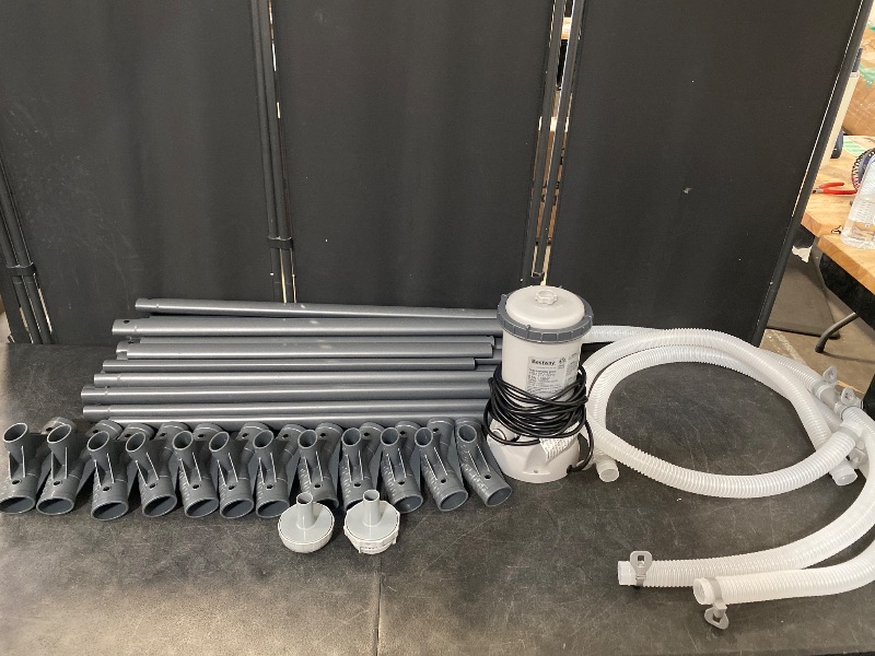 Photo 1 of Bestway Steel Pro Max 14' x 48" Camo Pool Set with Pump and Ladder | Durable 14ft x 48in above ground pool featuring 3-layer DuraPlus liner, mosaic interior, and ClickConnect frame system