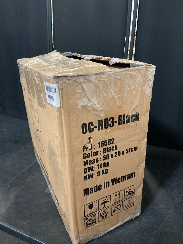 View 3 of BestOffice Ergonomic Office Chair | Mid-Back Swivel Desk Chair | Black