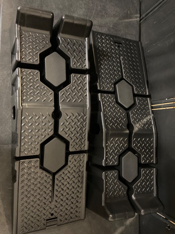 Photo 1 of Auto Dynasty Car Ramps for Oil Changes, Low-Profile 2Pcs 2.5 Ton Capacity