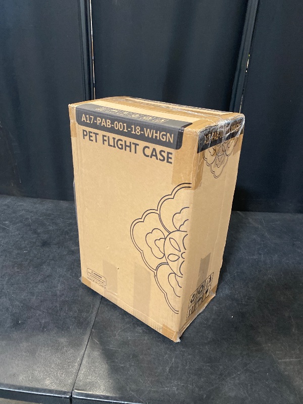 Photo 1 of Athena Collection 18" Hard-Sided Travel Pet Carrier for Small Dogs and Cats