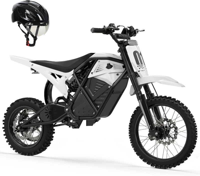 Photo 1 of ESKUTE Electric Dirt Bike for Teens Adults, Mid-Drive Motor 3500W Peak, Electric Motorcycle 48V23Ah Battery, Hydraulic Brake?53Mile,38mph, Hydraulic Nitrogen Shock Absorbers