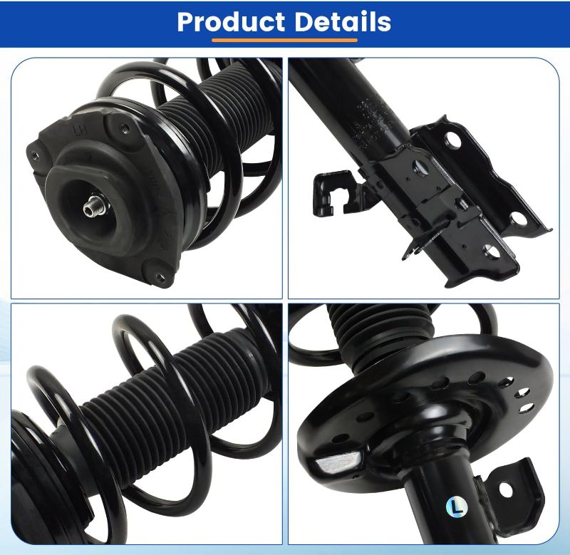 Photo 1 of 2PCS Front Shock Absorber Struts Assembly Compatible with 2008 2009 2010 2011 2012 2013 Nissan Rogue
