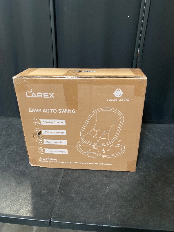 Photo 1 of Baby Swing for Infants to Toddlers with Remote Control, Bluetooth